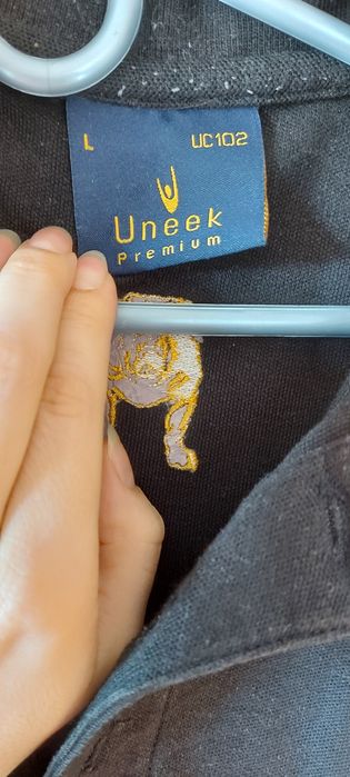 Koszulka polo czarna męska