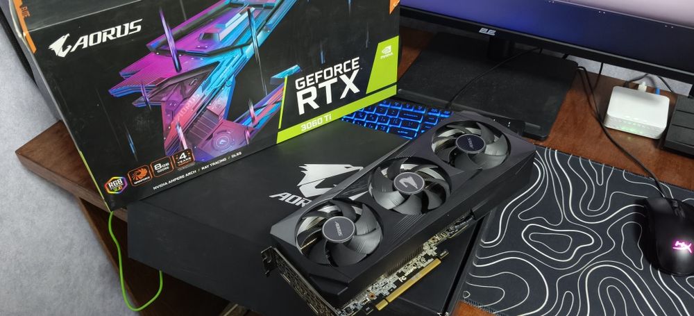 Gigabyte Aorus RTX 3060Ti LHR 8GB