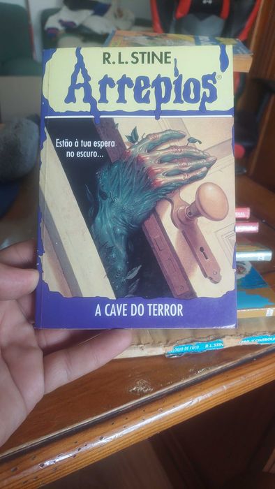 Coleção Rara – Livros Arrepios R.L. Stine – Vintage Anos 90