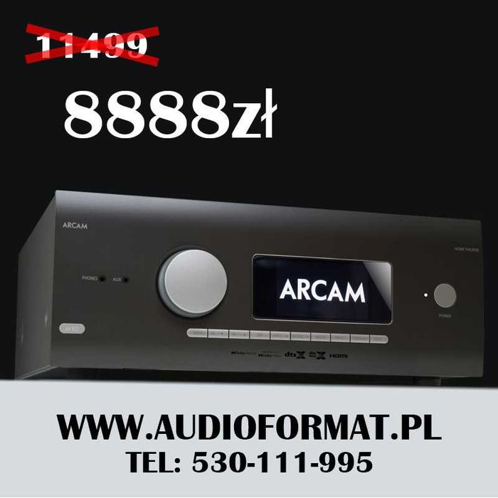Arcam AVR5 | Raty 0% | Salon Warszawa | Amplituner Kina Domowego