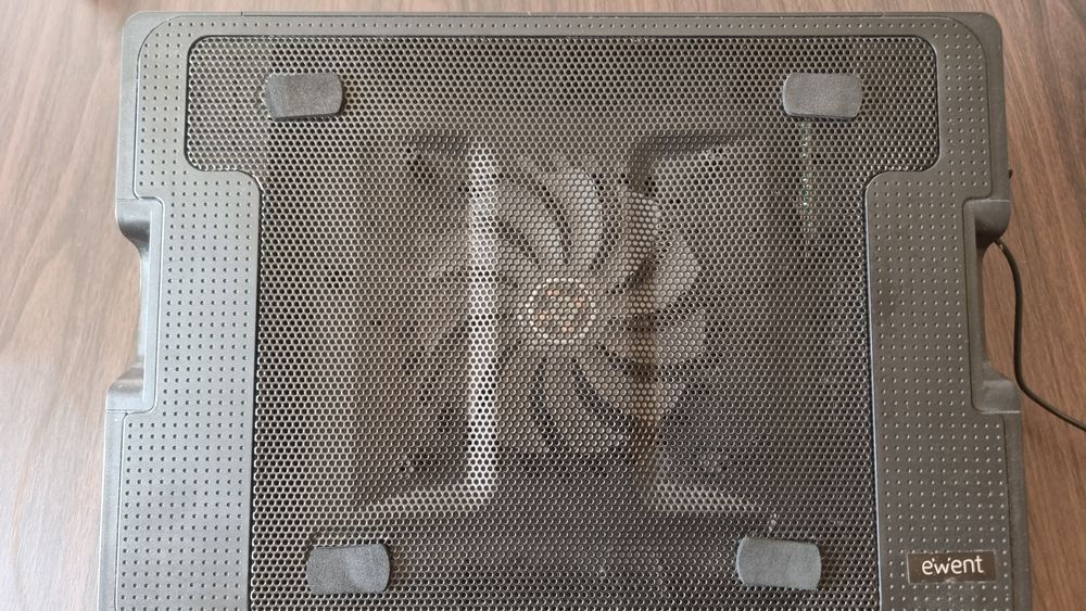 Base Ewent Notebook Cooling EW1258 c/ 2 x USB até 17"