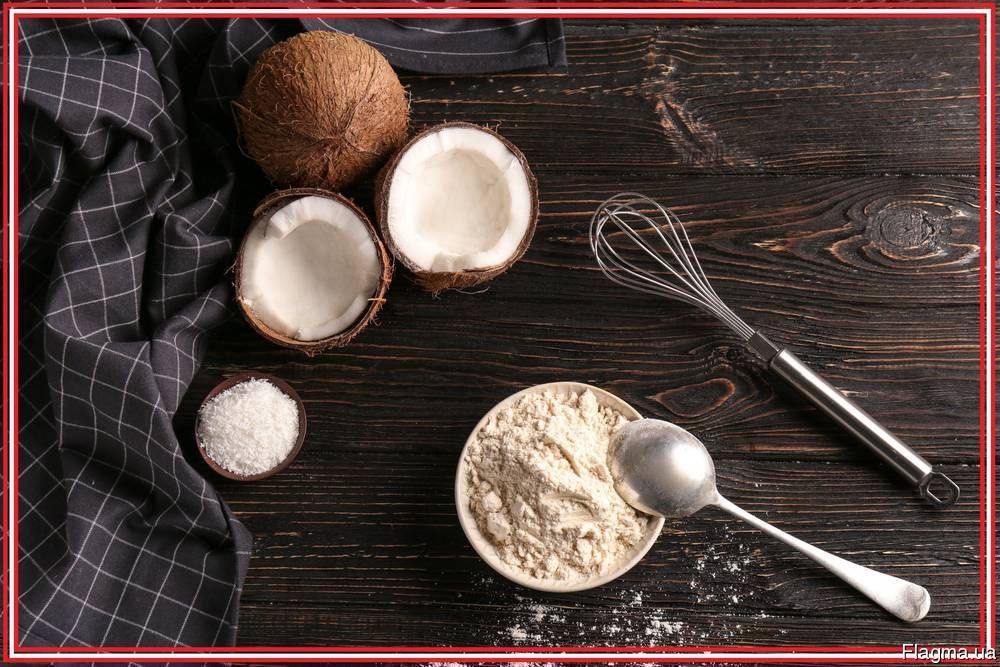 Кокосовая мука без глютена от производителя,борошно кокосове органічне