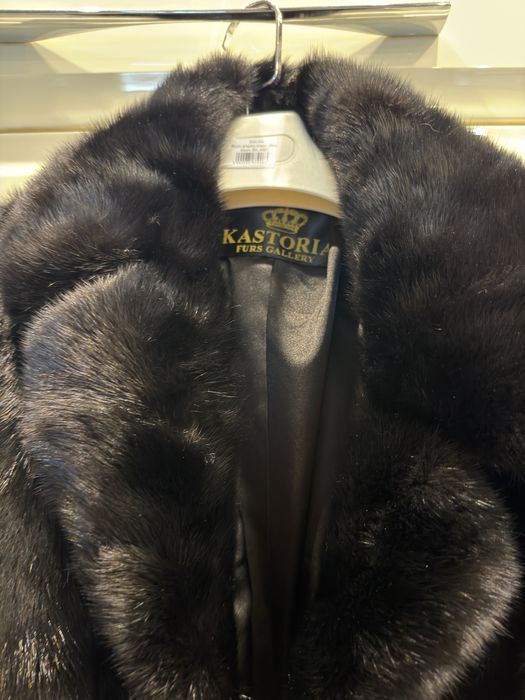 Шуба норковая в пол  халат шуба норкова  Kastoria Blackglama Греция