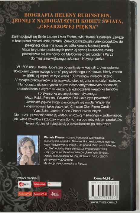 Helena Rubinstein  Kobieta która wymyśliła piękno M.Giyoussi