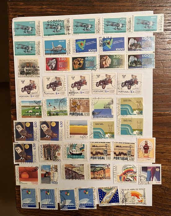 Selos postais de Portugal