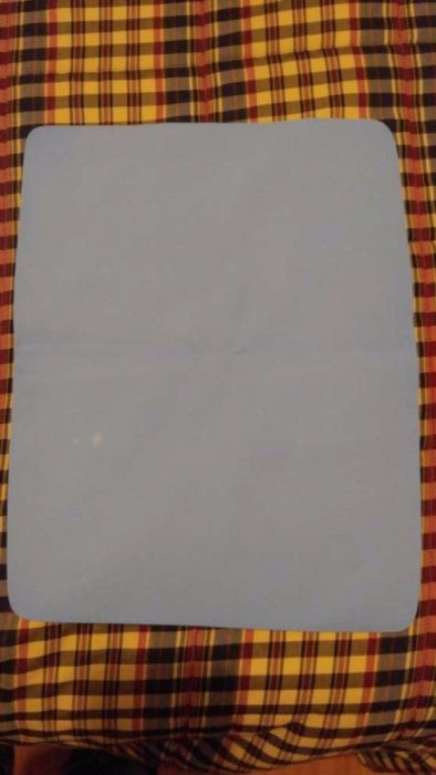 Pano camurça de limpeza