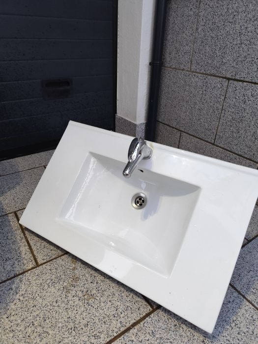 Lavatório de casa de banho 80cm