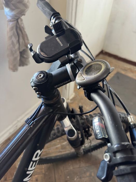 Bicicleta com macha