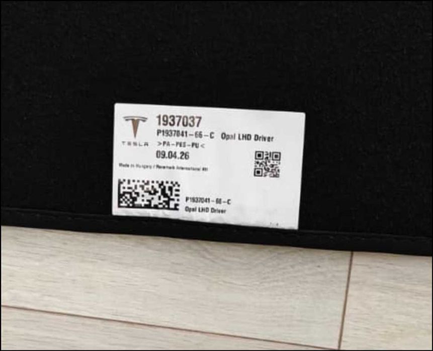 Jogo de Tapetes Tesla Model Y Juniper