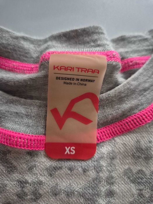 Koszulka termiczna, longsleeve, merino wool, Kari Traa r. XS/S