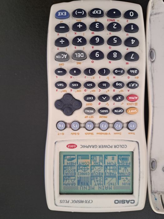 Calculadora casio CFX-9850GC plus color power graphic