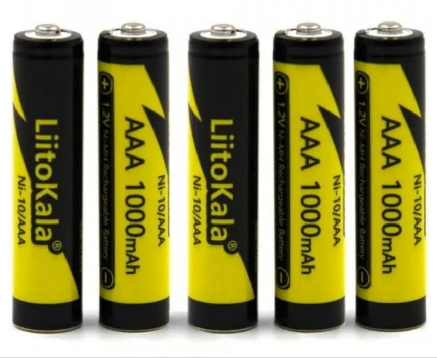 Аккумулятор батарея   Litokala ААА 1000mAч 1,5 В