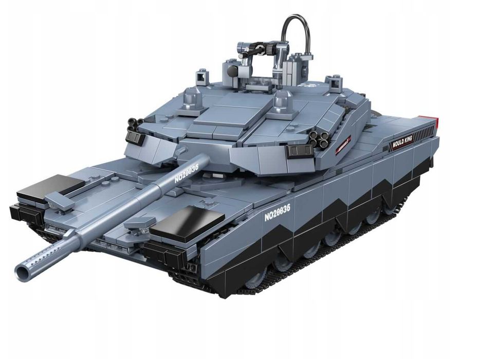 Klocki zdalnie sterowany Czołg RC Abrams Mould King
