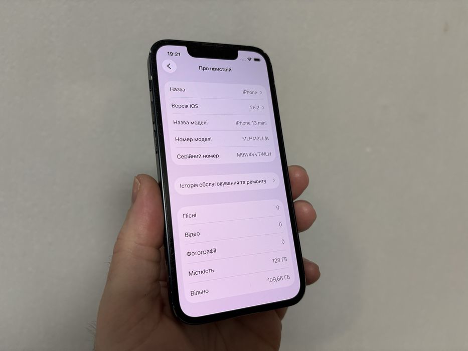 iPhone 13 mini 128gb Midnight