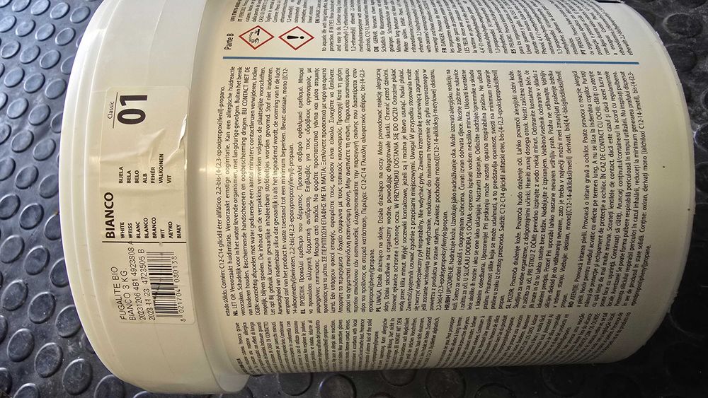 Fugalite Bio Resina de base aquosa hipoalergénica para a betumação