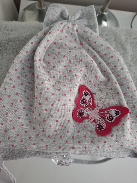 Czapka wiosenna dla dziewczynki 40 42