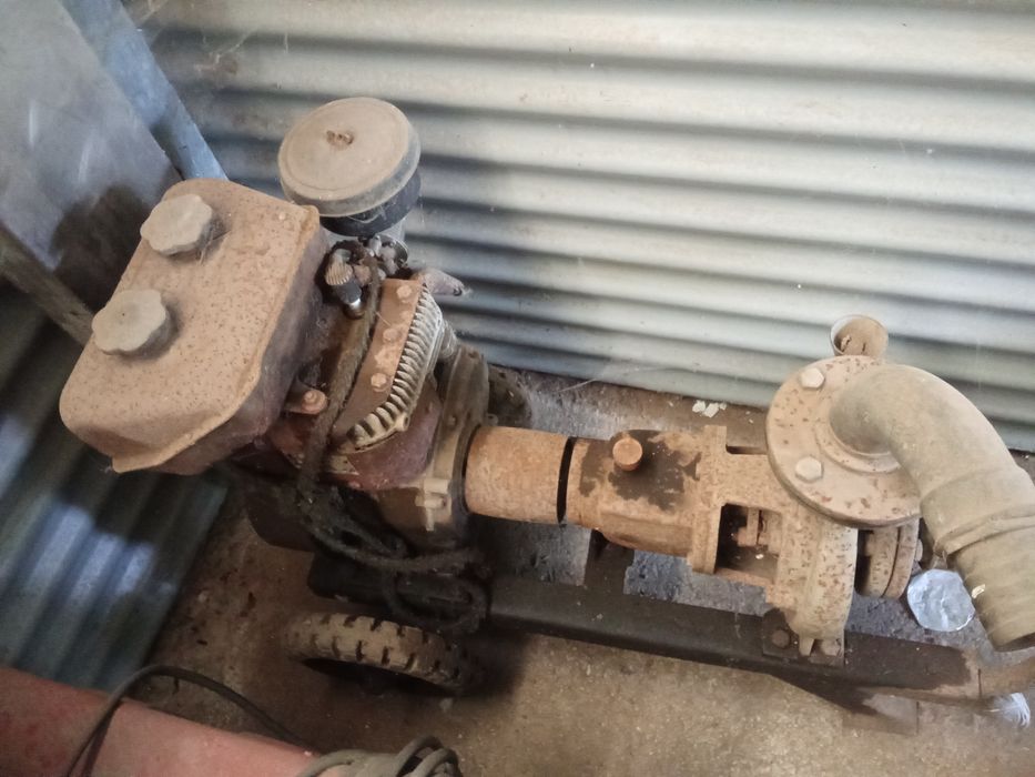 Motor de rega antigo