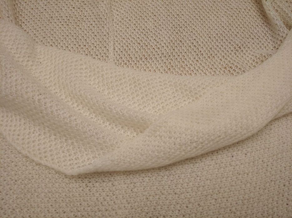 Komin damski delikatny szal wiosenny