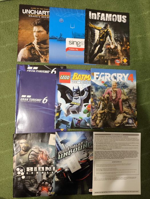 Okładki + książeczki PlayStation 3 ps3