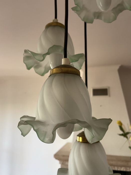 Candeeiro de teto Floral (modelo unico)