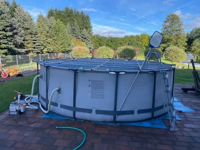 Basen ogrodowy Bestway 500/120 z kompletnym wyposażeniem