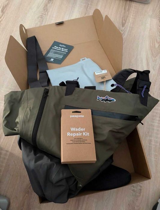 Patagonia M's Swiftcurrent Expedition – profesjonalny kombinezon wędkarski LRM, nowy