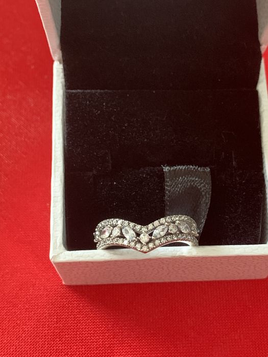 Anel Pandora prata 925, com etiqueta e caixa original