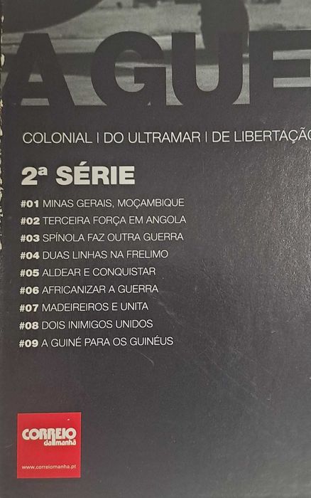 A Guerra (Colonial, do Ultramar) 1ª e 2ª Série RTP Joaquim Furtado (18 DVD)