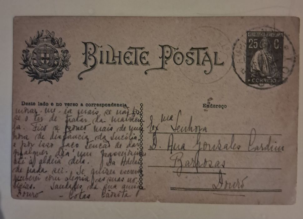 Postal Circulado 1926