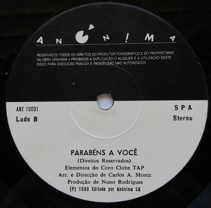 Parabéns a Você - - - - - Disco