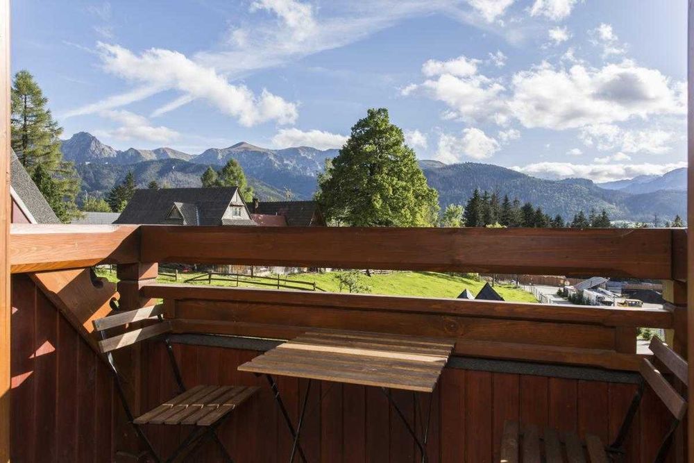 Apartament z balkonem na Giewont | 2 Sypialnie | SPA | Kominek