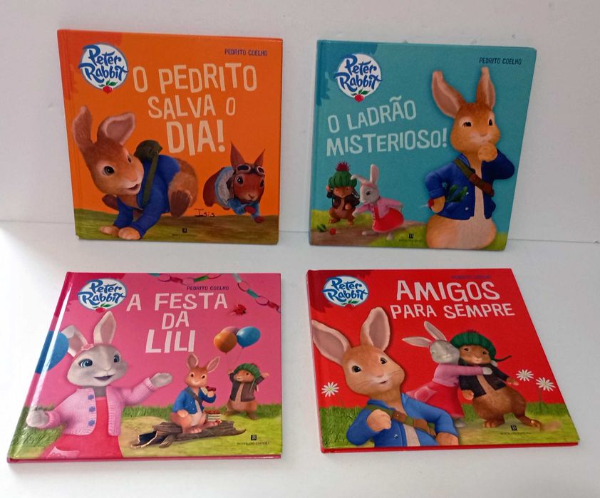 Livros da Coleção Pedrito Coelho