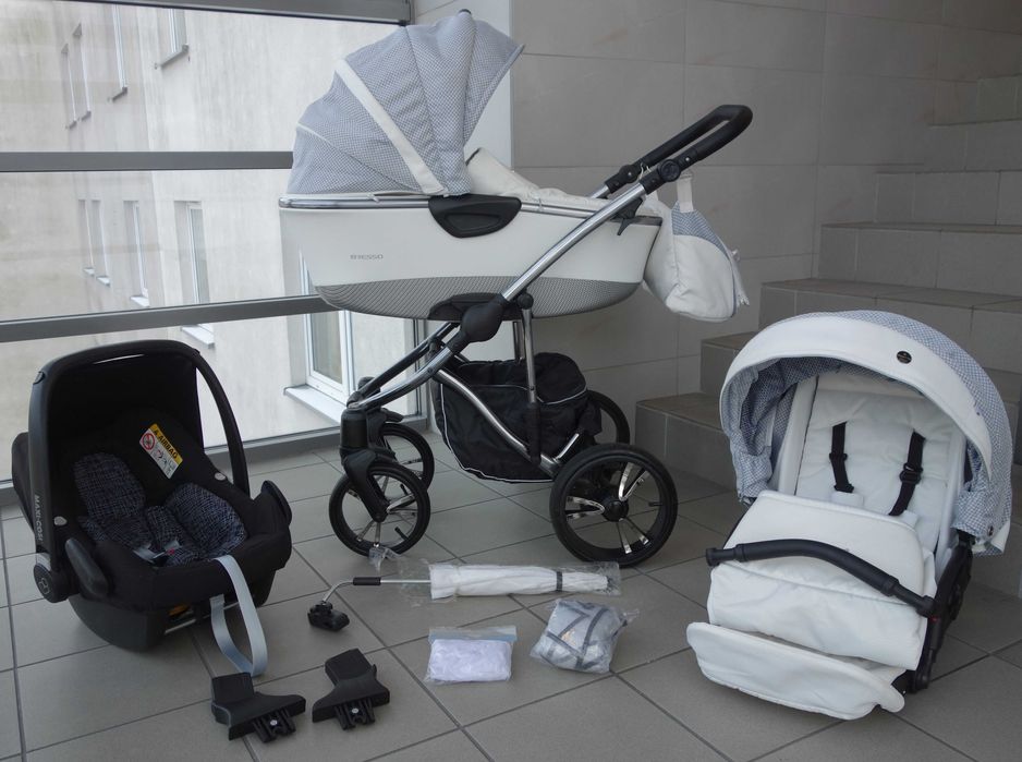 3w1 wózek Bebetto Bresso + Maxi-Cosi