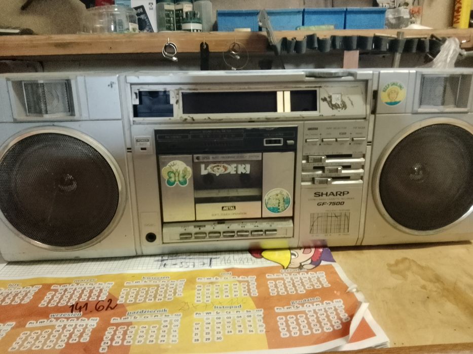 Radiomagnetofon Sharp GF 7500