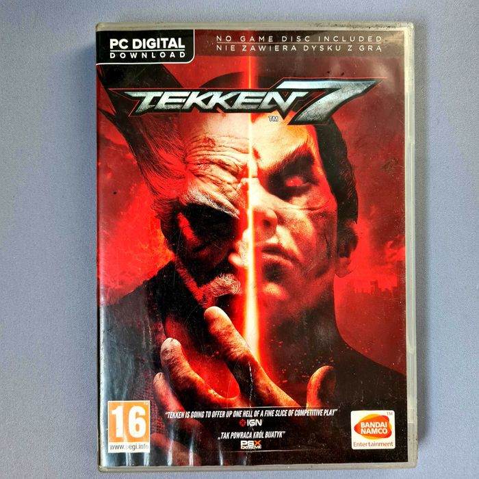 Tekken 7 PC PL Pudełko od gry