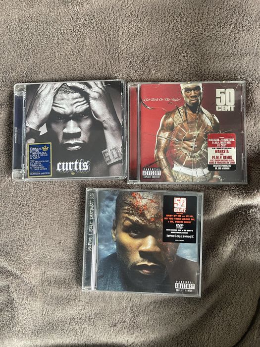 3 CDs of 50 Cent The OG albums + hypestickers