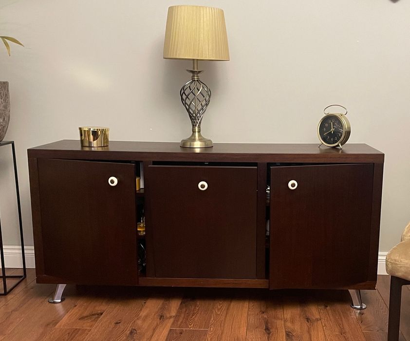 SZAFKA, KOMODA fornirowana dębem. PROMOCJA -50%