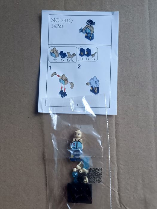 Figurki z klocków Huntrix