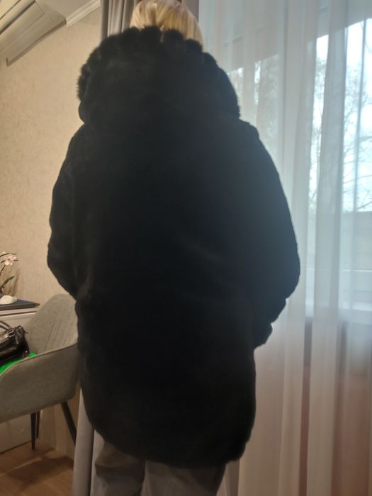 Шуба натуральная мутон 50-52р.