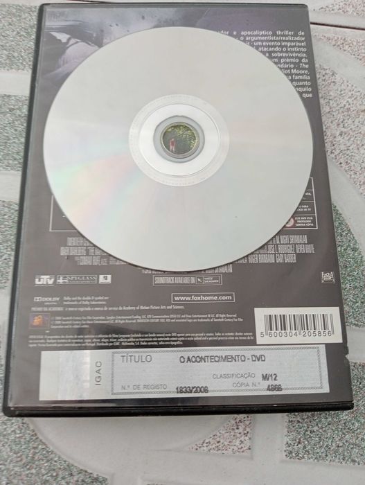 DVD  O Acontecimento