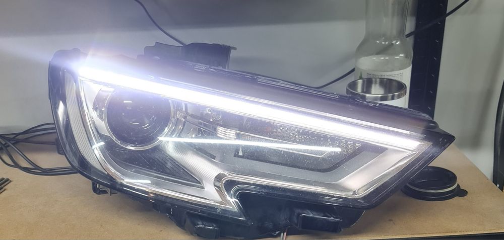 naprawa regeneracja lamp led dziennych swiatel wymiana światłowodów