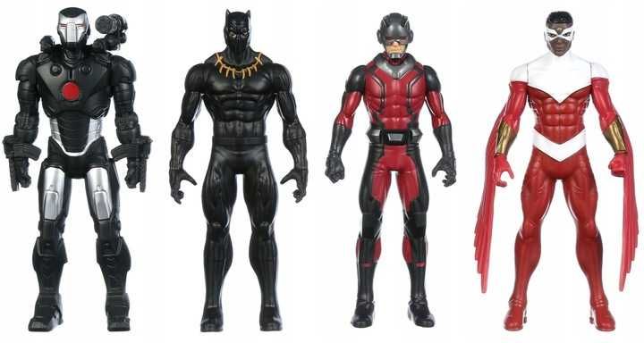 Zestaw 8 figurek Avengers Marvel 15 cm ruchome Hasbro