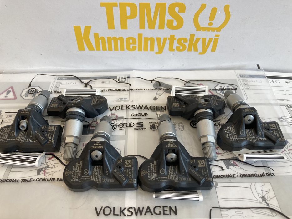 PORSCHE VW VAG Volkswagen.Датчики Давления Шин 5Q0907275B 9A7907275