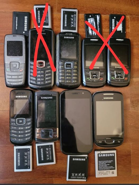 Telemóveis diversos