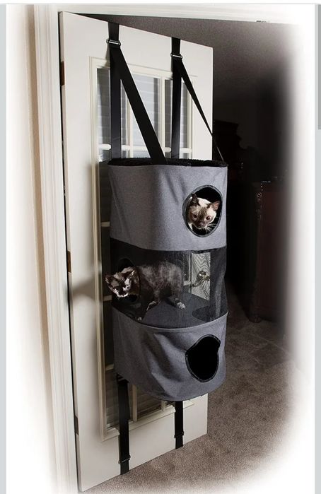 K&H Pet Products Domek Drapak  dla kota do montażu na drzwiach