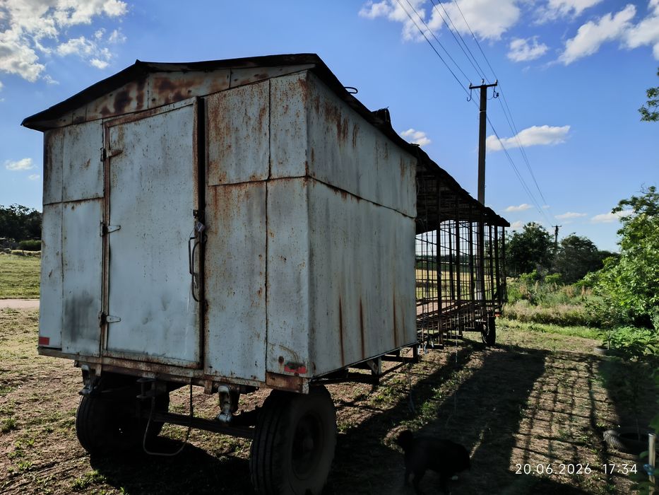 Павільйон для бджіл, причеп