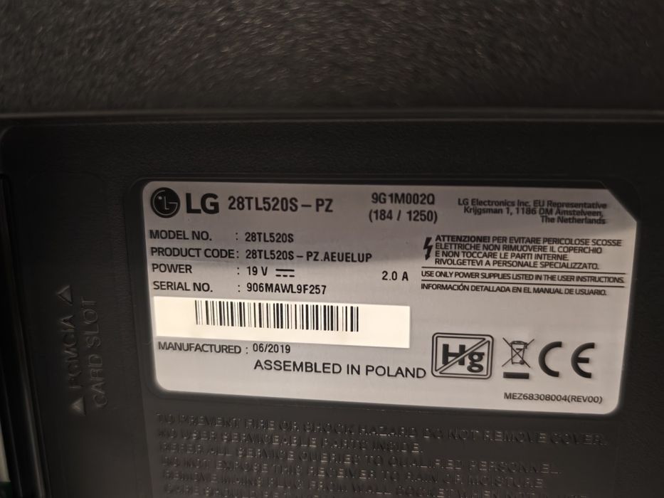 LG TV 28TL520S-PZ (LED - 28'' - 71 cm - HD - Smart TV)64575415223426123