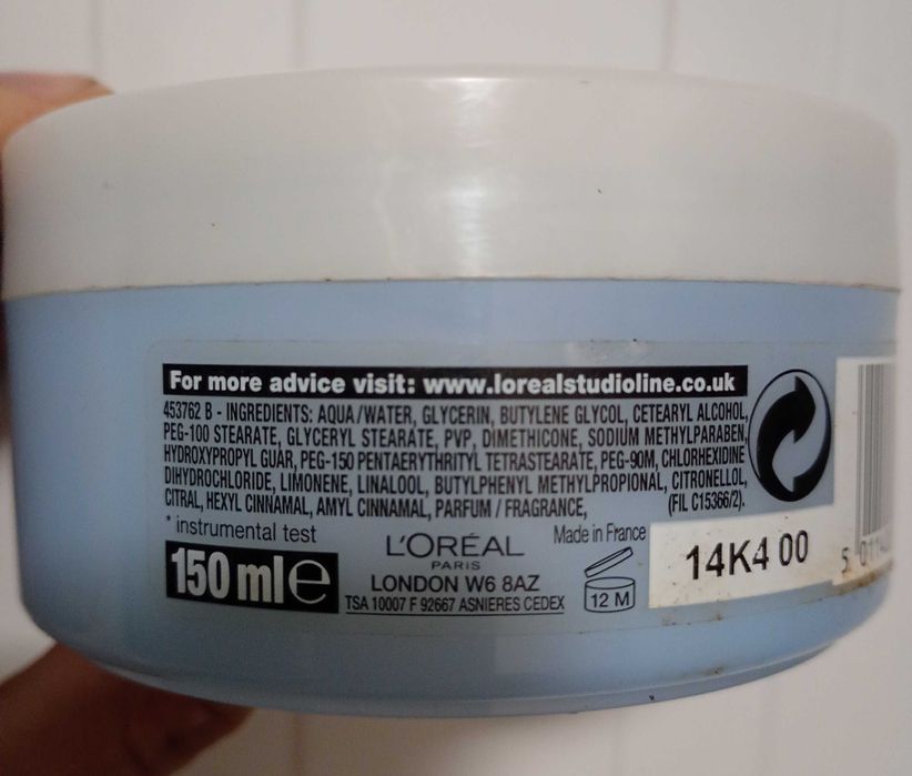 L'Oréal Paris - Studio Remix Pasta Fibra Texturizante 150ML
