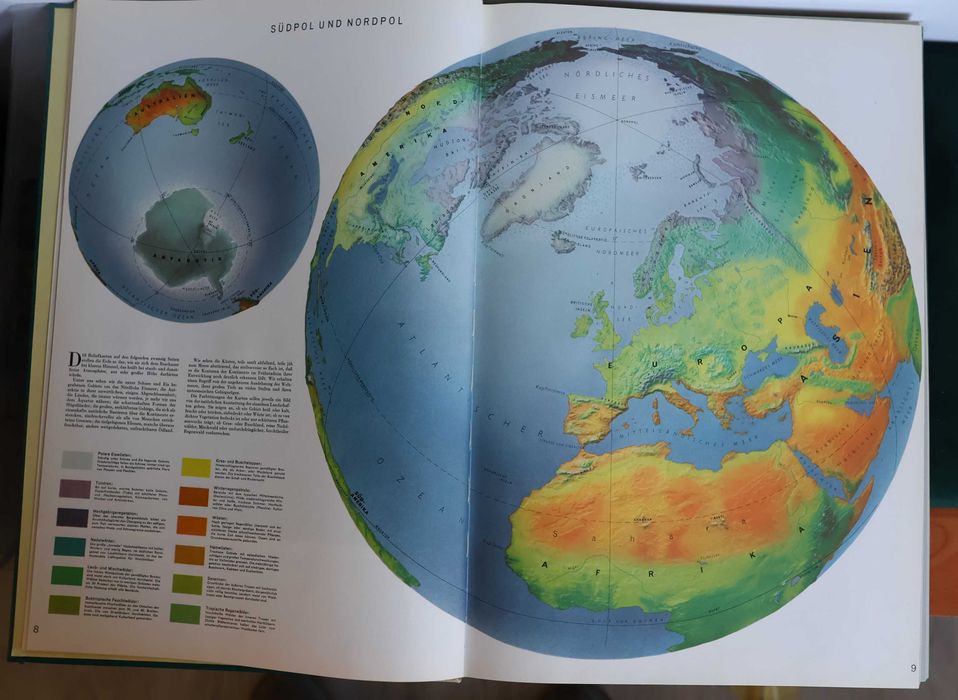 Mega Atlas z 1965! Der Grosse Weltatlas Reader's Digest - Stan BDB!