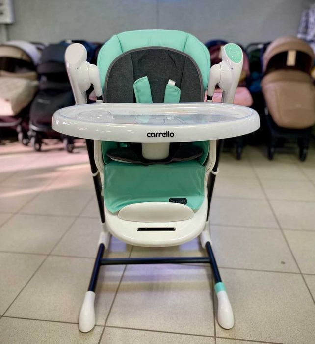 Стульчик для кормления CARRELLO Cascata Электронный столик качалка